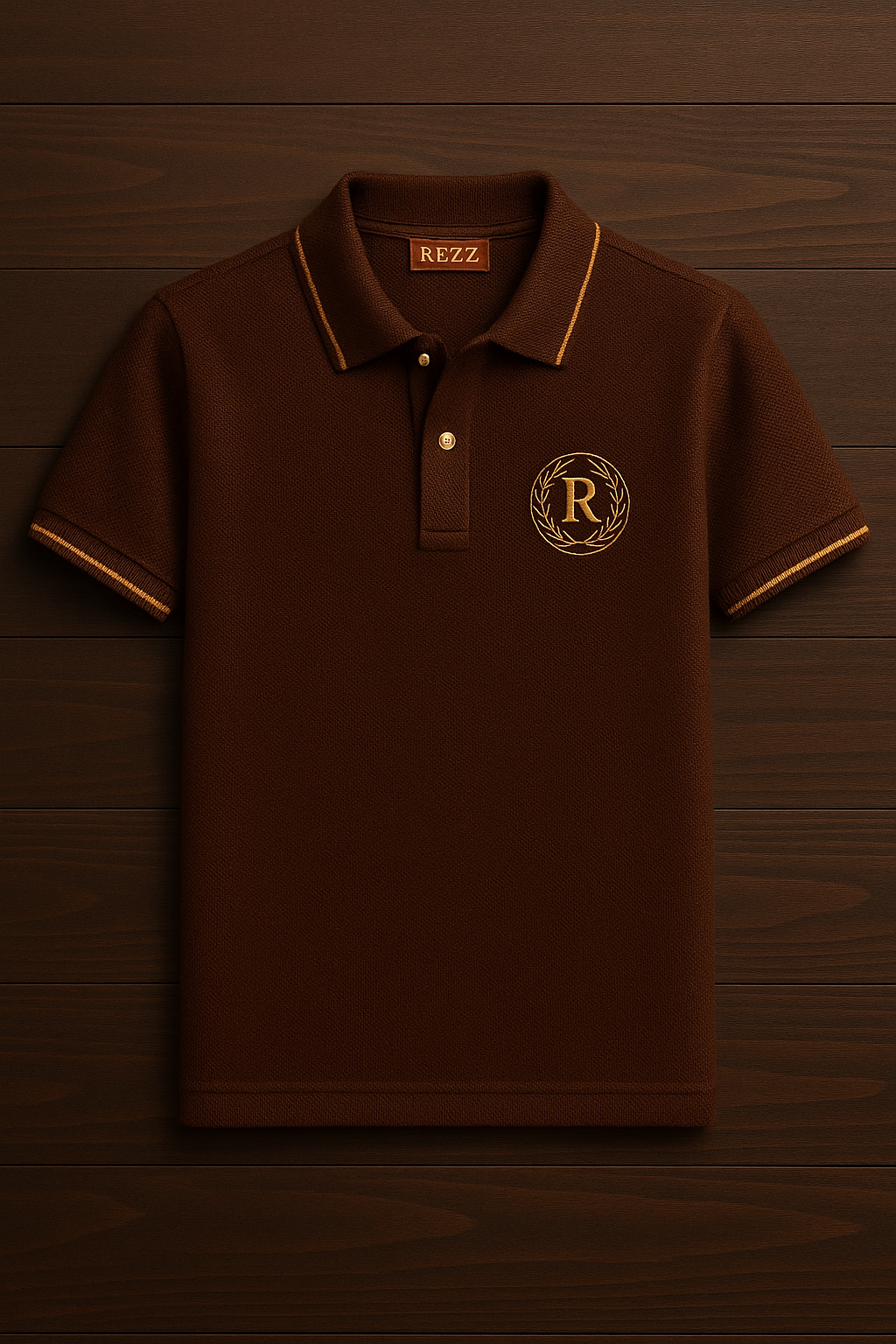 Rezz Logolu polo yaka