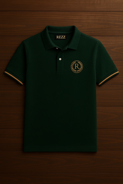 Rezz Logolu polo yaka
