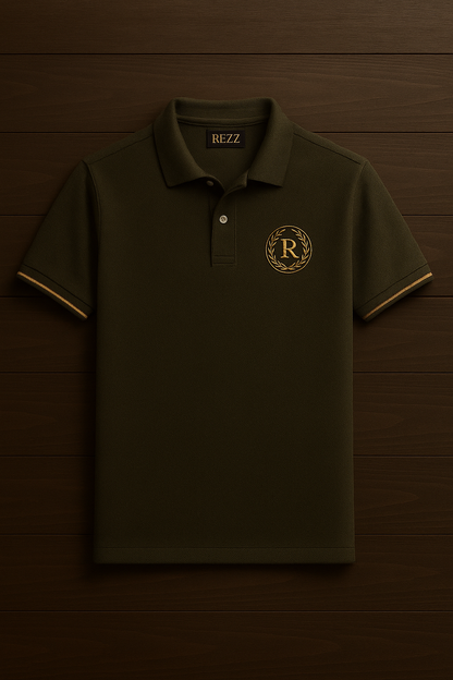 Rezz Logolu polo yaka